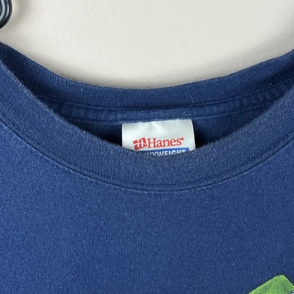 Vintage Walmart Smiley Robinhood TShirt Adult 2XL Our Aim Is Excellence Ohio - Picture 5 of 12